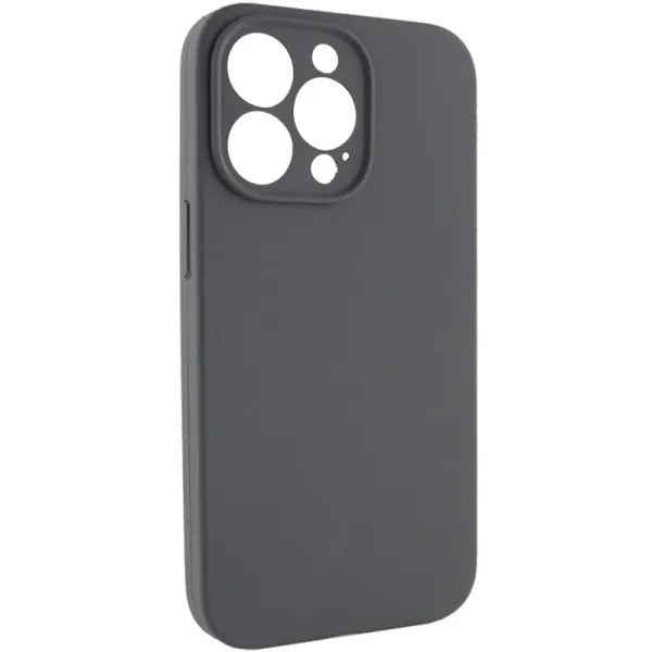 Чехол Silk Full Camera Protective (AA) NO LOGO для Apple iPhone 15 Pro (6.1") — Серый — фото 2 Чехол Silk Full Camera Protective (AA) NO LOGO для Apple iPhone 15 Pro (6.1") — Серый — фото 2
