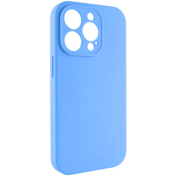 Чохол Silk Full Camera (AA) NO LOGO with Magnetic Fit для Apple iPhone 15 Pro (6.1") — Блакитний — фото 1 Чохол Silk Full Camera (AA) NO LOGO with Magnetic Fit для Apple iPhone 15 Pro (6.1") — Блакитний — фото 1