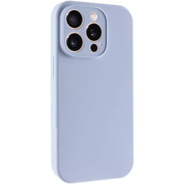 Чохол Silk Full Camera (AA) NO LOGO with Magnetic Fit для Apple iPhone 15 Pro (6.1") — Блакитний — фото 2 Чохол Silk Full Camera (AA) NO LOGO with Magnetic Fit для Apple iPhone 15 Pro (6.1") — Блакитний — фото 2
