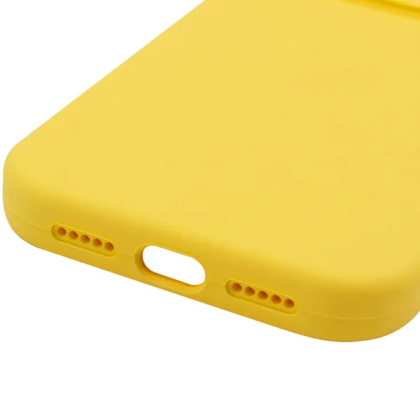 Чохол Silk Full Camera (AA) NO LOGO with Magnetic Fit для Apple iPhone 15 Pro (6.1") — Жовтий — фото 4 Чохол Silk Full Camera (AA) NO LOGO with Magnetic Fit для Apple iPhone 15 Pro (6.1") — Жовтий — фото 4