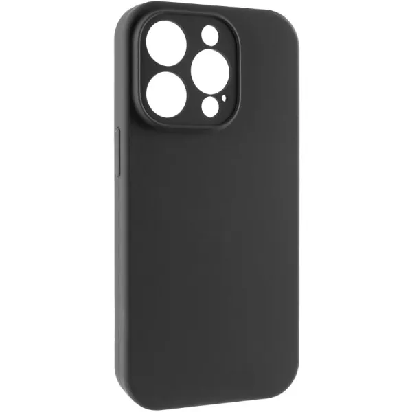 Чехол Silk Full Camera (AA) NO LOGO with Magnetic Fit для Apple iPhone 15 Pro (6.1") — Черный — фото 1 Чехол Silk Full Camera (AA) NO LOGO with Magnetic Fit для Apple iPhone 15 Pro (6.1") — Черный — фото 1