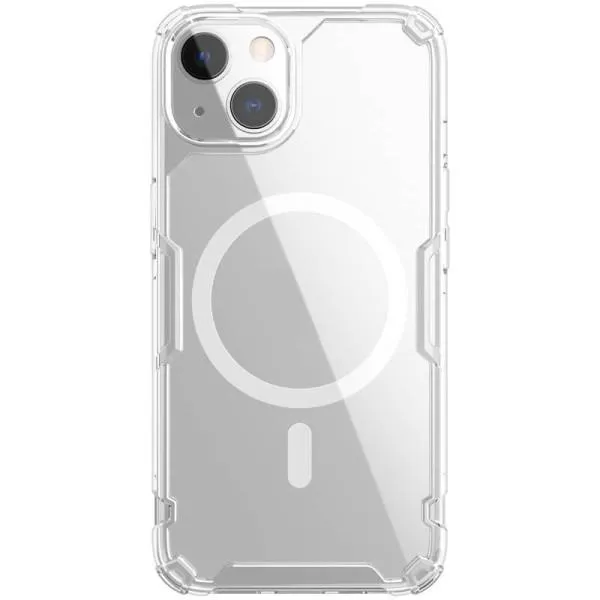 TPU чехол Nillkin Nature Pro Magnetic для Apple iPhone 15 (6.1") — Прозрачный — фото 1 TPU чехол Nillkin Nature Pro Magnetic для Apple iPhone 15 (6.1") — Прозрачный — фото 1