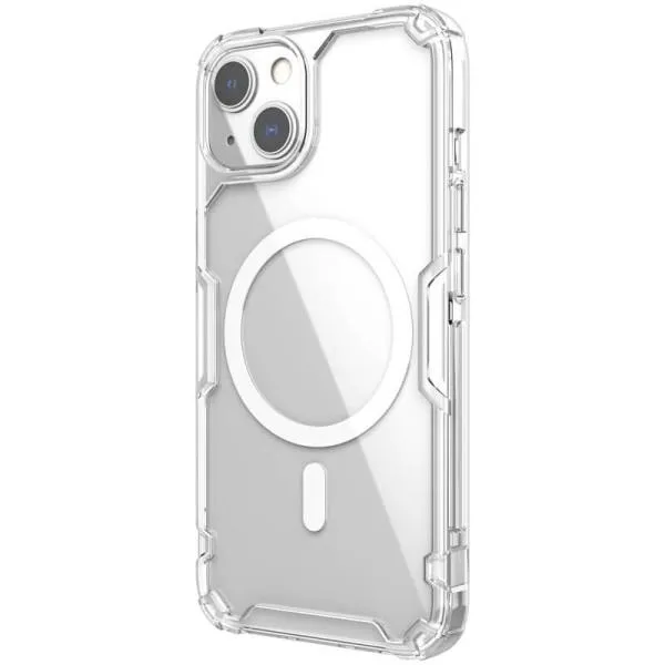 TPU чехол Nillkin Nature Pro Magnetic для Apple iPhone 15 (6.1") — Прозрачный — фото 3 TPU чехол Nillkin Nature Pro Magnetic для Apple iPhone 15 (6.1") — Прозрачный — фото 3