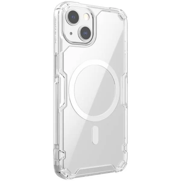 TPU чехол Nillkin Nature Pro Magnetic для Apple iPhone 15 (6.1") — Прозрачный — фото 5 TPU чехол Nillkin Nature Pro Magnetic для Apple iPhone 15 (6.1") — Прозрачный — фото 5