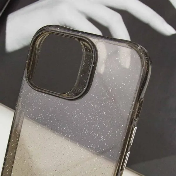 Чехол TPU Radiance для Apple iPhone 15 (6.1") — Черный — фото 4 Чехол TPU Radiance для Apple iPhone 15 (6.1") — Черный — фото 4