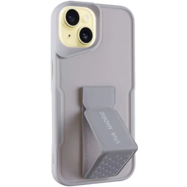 Чехол TPU VIVA для Apple iPhone 15 (6.1") — Серый — фото 2 Чехол TPU VIVA для Apple iPhone 15 (6.1") — Серый — фото 2