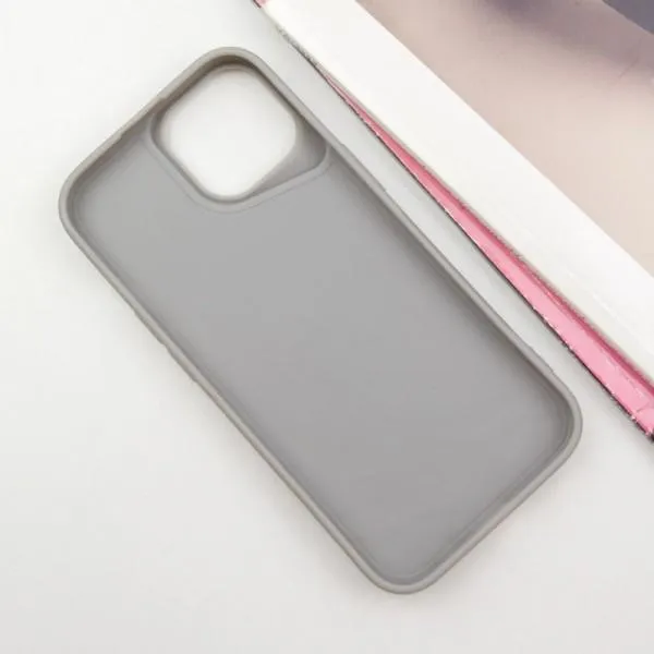 Чехол TPU VIVA для Apple iPhone 15 (6.1") — Серый — фото 3 Чехол TPU VIVA для Apple iPhone 15 (6.1") — Серый — фото 3
