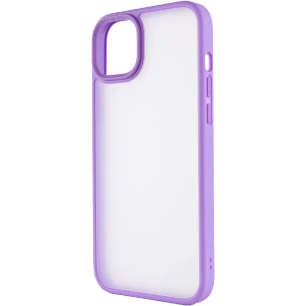 TPU+PC чехол Metal Buttons для Apple iPhone 15 (6.1") — Сиреневый — фото 3 TPU+PC чехол Metal Buttons для Apple iPhone 15 (6.1") — Сиреневый — фото 3