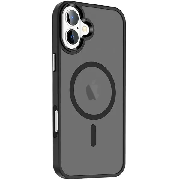 Чехол Ummi Colorful with Magnetic Fit для Apple iPhone 16 Plus (6.7") — Черный — фото 2 Чехол Ummi Colorful with Magnetic Fit для Apple iPhone 16 Plus (6.7") — Черный — фото 2