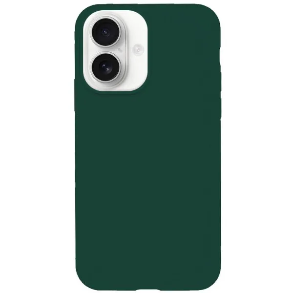 Чехол Silk Full Protective (AA) NO LOGO для Apple iPhone 16 Plus (6.7") — Зеленый — фото 1 Чехол Silk Full Protective (AA) NO LOGO для Apple iPhone 16 Plus (6.7") — Зеленый — фото 1