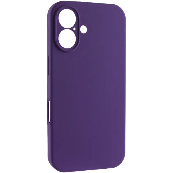 Чехол Silk Full Camera Protective (AA) NO LOGO для Apple iPhone 16 Plus (6.7") — Фиолетовый — фото 1 Чехол Silk Full Camera Protective (AA) NO LOGO для Apple iPhone 16 Plus (6.7") — Фиолетовый — фото 1