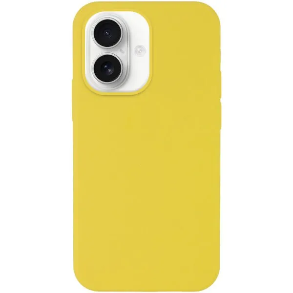 Чехол Silk Full Protective (AA) NO LOGO для Apple iPhone 16 Plus (6.7") — Желтый — фото 1 Чехол Silk Full Protective (AA) NO LOGO для Apple iPhone 16 Plus (6.7") — Желтый — фото 1