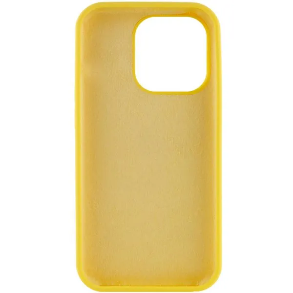 Чехол Silk Full Protective (AA) NO LOGO для Apple iPhone 16 Plus (6.7") — Желтый — фото 2 Чехол Silk Full Protective (AA) NO LOGO для Apple iPhone 16 Plus (6.7") — Желтый — фото 2