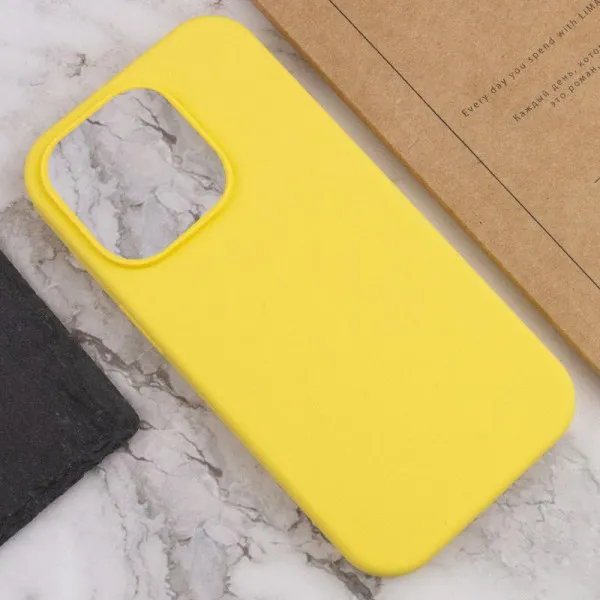 Чехол Silk Full Protective (AA) NO LOGO для Apple iPhone 16 Plus (6.7") — Желтый — фото 4 Чехол Silk Full Protective (AA) NO LOGO для Apple iPhone 16 Plus (6.7") — Желтый — фото 4