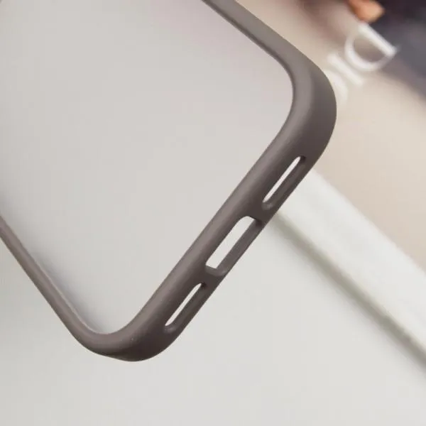 TPU+PC чохол Metal Buttons для Apple iPhone 16 Pro Max (6.9") — Сірий — фото 5 TPU+PC чохол Metal Buttons для Apple iPhone 16 Pro Max (6.9") — Сірий — фото 5