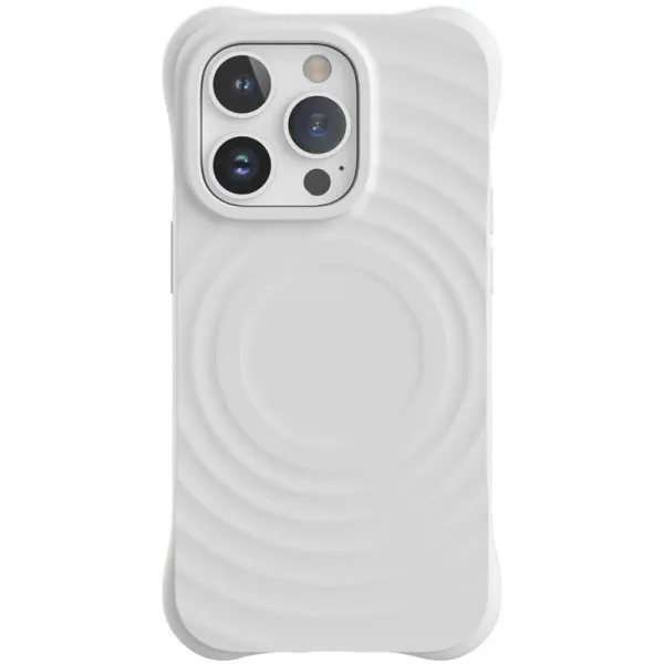 Чехол TPU Orbit with Magnetic Fit для Apple iPhone 16 Pro Max (6.9") — Белый — фото 2 Чехол TPU Orbit with Magnetic Fit для Apple iPhone 16 Pro Max (6.9") — Белый — фото 2