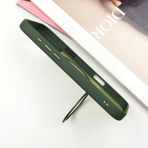 Чохол Ummi Colorful with Magnetic Fit HQ Ring для Apple iPhone 16 Pro Max (6.9") — Зелений — фото 5 Чохол Ummi Colorful with Magnetic Fit HQ Ring для Apple iPhone 16 Pro Max (6.9") — Зелений — фото 5