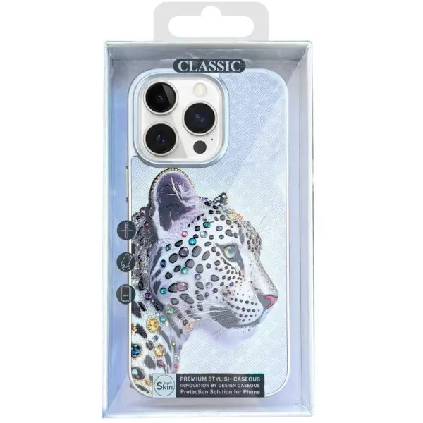 Чохол TPU+PC Crystal Hunt with Magnetic Fit для Apple iPhone 16 Pro Max (6.9") — Білий — фото 5 Чохол TPU+PC Crystal Hunt with Magnetic Fit для Apple iPhone 16 Pro Max (6.9") — Білий — фото 5