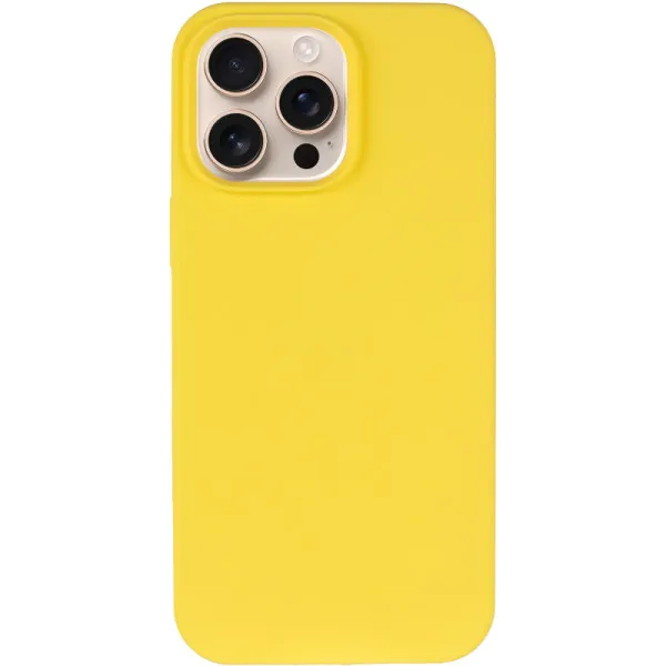 Чехол Silk Full Protective (AA) NO LOGO для Apple iPhone 16 Pro Max (6.9") — Желтый — фото 2 Чехол Silk Full Protective (AA) NO LOGO для Apple iPhone 16 Pro Max (6.9") — Желтый — фото 2