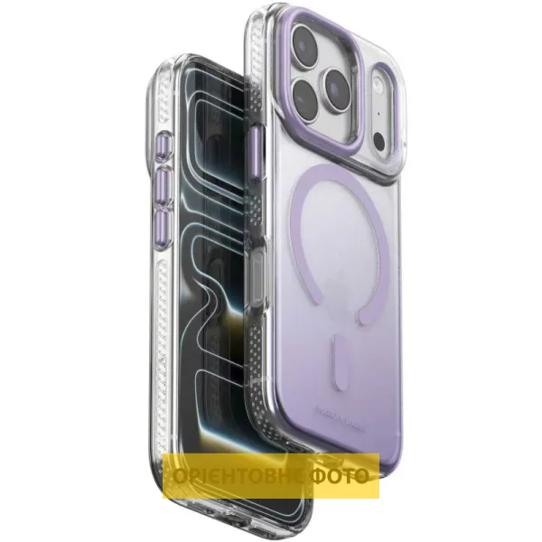Чохол TPU+PC Puloka Resplendent with Magnetic Fit для Apple iPhone 16 Pro Max (6.9") — Фіолетовий — фото 1 Чохол TPU+PC Puloka Resplendent with Magnetic Fit для Apple iPhone 16 Pro Max (6.9") — Фіолетовий — фото 1