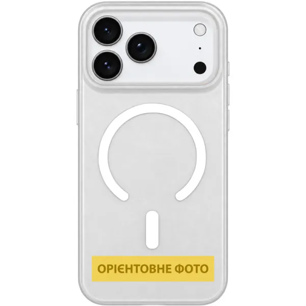Чохол PC Matte Color with Magnetic Fit для Apple iPhone 16 Pro Max (6.9") — Білий — фото 1 Чохол PC Matte Color with Magnetic Fit для Apple iPhone 16 Pro Max (6.9") — Білий — фото 1
