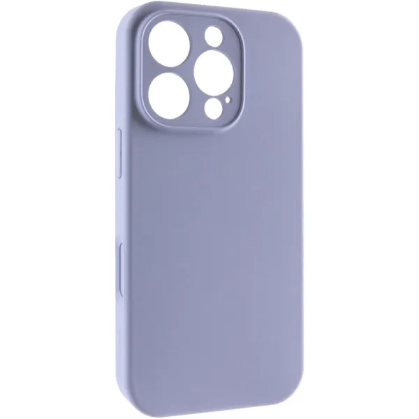 Чохол Silk Full Camera Protective (AA) NO LOGO для Apple iPhone 16 Pro Max (6.9") — Сірий — фото 1 Чохол Silk Full Camera Protective (AA) NO LOGO для Apple iPhone 16 Pro Max (6.9") — Сірий — фото 1