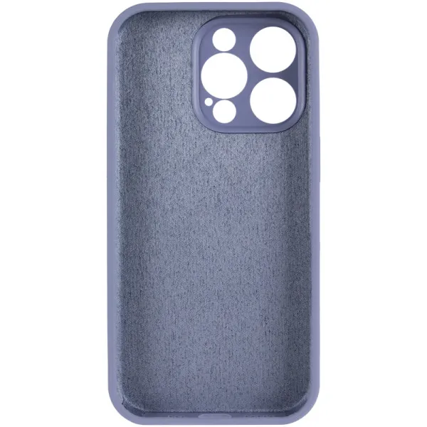 Чохол Silk Full Camera Protective (AA) NO LOGO для Apple iPhone 16 Pro Max (6.9") — Сірий — фото 3 Чохол Silk Full Camera Protective (AA) NO LOGO для Apple iPhone 16 Pro Max (6.9") — Сірий — фото 3
