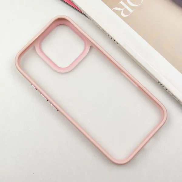 TPU+PC чехол Metal Buttons для Apple iPhone 16 Pro Max (6.9") — Розовый — фото 4 TPU+PC чехол Metal Buttons для Apple iPhone 16 Pro Max (6.9") — Розовый — фото 4