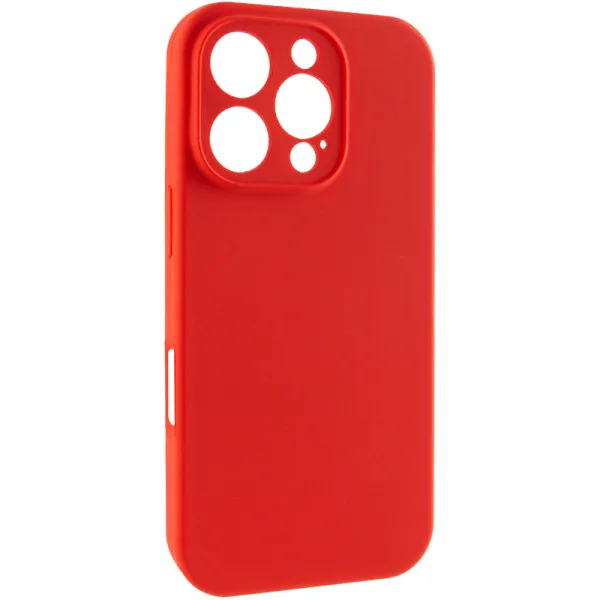 Чохол Silk Full Camera (AA) NO LOGO with Magnetic Fit для Apple iPhone 16 Pro Max (6.9") — Червоний — фото 1 Чохол Silk Full Camera (AA) NO LOGO with Magnetic Fit для Apple iPhone 16 Pro Max (6.9") — Червоний — фото 1
