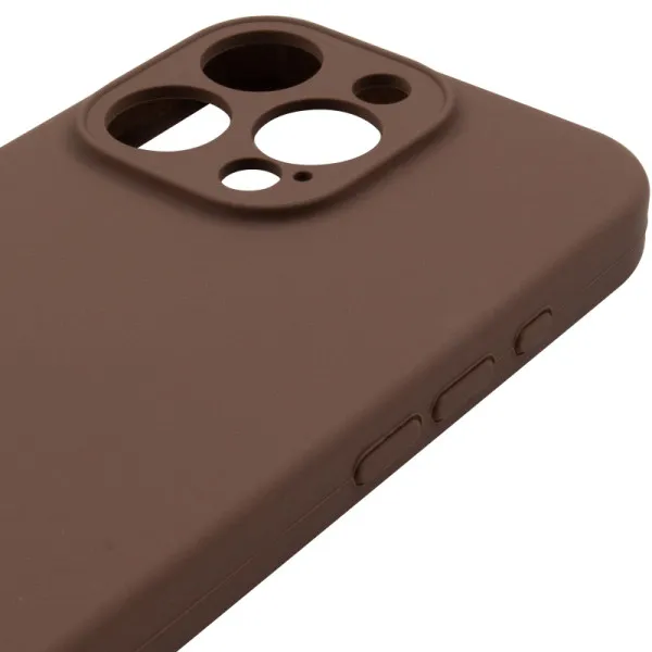 Чохол Silk Full Camera (AA) NO LOGO with Magnetic Fit для Apple iPhone 16 Pro Max (6.9") — Коричневий — фото 4 Чохол Silk Full Camera (AA) NO LOGO with Magnetic Fit для Apple iPhone 16 Pro Max (6.9") — Коричневий — фото 4