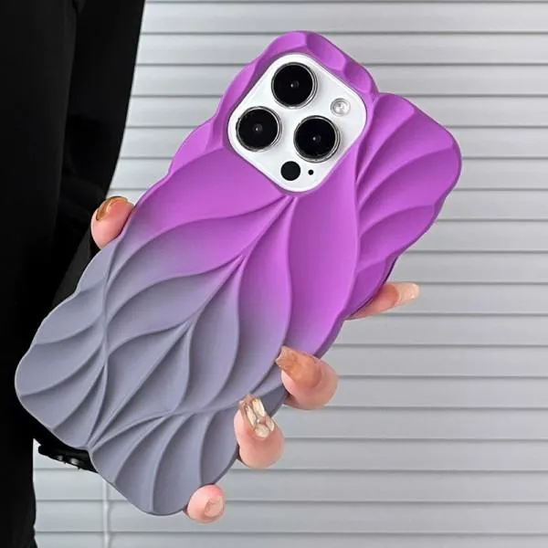 TPU чохол Leaf для Apple iPhone 16 Pro (6.3") — Фіолетовий — фото 2 TPU чохол Leaf для Apple iPhone 16 Pro (6.3") — Фіолетовий — фото 2