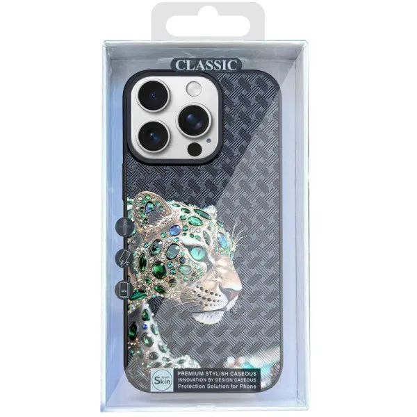 Чохол TPU+PC Crystal Hunt with Magnetic Fit для Apple iPhone 16 Pro (6.3") — Чорний — фото 5 Чохол TPU+PC Crystal Hunt with Magnetic Fit для Apple iPhone 16 Pro (6.3") — Чорний — фото 5
