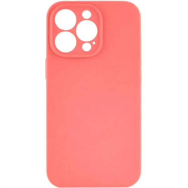 Чехол Silk Full Camera Protective (AA) NO LOGO для Apple iPhone 16 Pro (6.3") — Коралловый Чехол Silk Full Camera Protective (AA) NO LOGO для Apple iPhone 16 Pro (6.3") — Коралловый