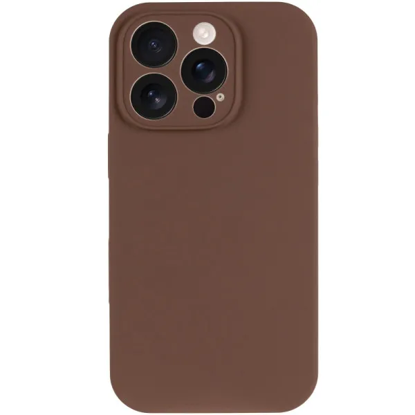 Чехол Silk Full Camera (AA) NO LOGO with Magnetic Fit для Apple iPhone 16 Pro (6.3") — Коричневый — фото 2 Чехол Silk Full Camera (AA) NO LOGO with Magnetic Fit для Apple iPhone 16 Pro (6.3") — Коричневый — фото 2