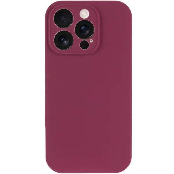 Чохол Silk Full Camera (AA) NO LOGO with Magnetic Fit для Apple iPhone 16 Pro (6.3") — Бордовий — фото 3 Чохол Silk Full Camera (AA) NO LOGO with Magnetic Fit для Apple iPhone 16 Pro (6.3") — Бордовий — фото 3