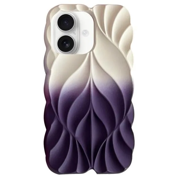 TPU чохол Leaf для Apple iPhone 16 (6.1") — Білий TPU чохол Leaf для Apple iPhone 16 (6.1") — Білий