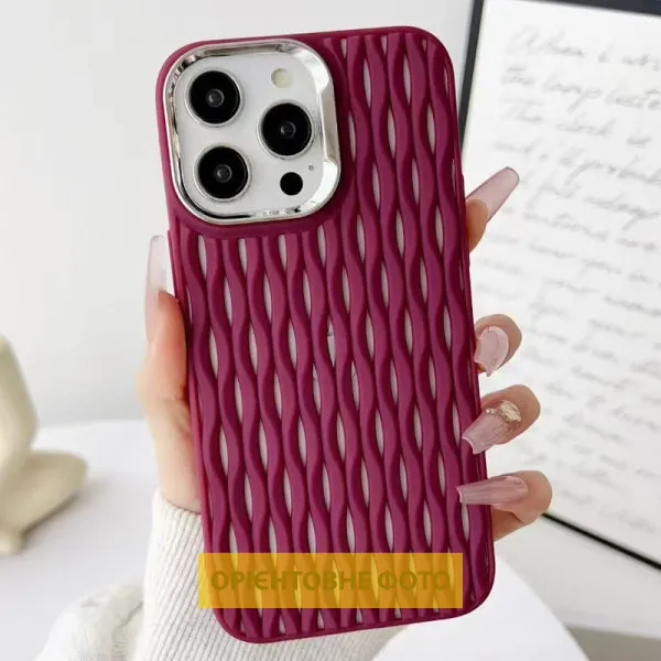Чехол TPU Ribbio для Apple iPhone 16 (6.1") — Красный — фото 2 Чехол TPU Ribbio для Apple iPhone 16 (6.1") — Красный — фото 2