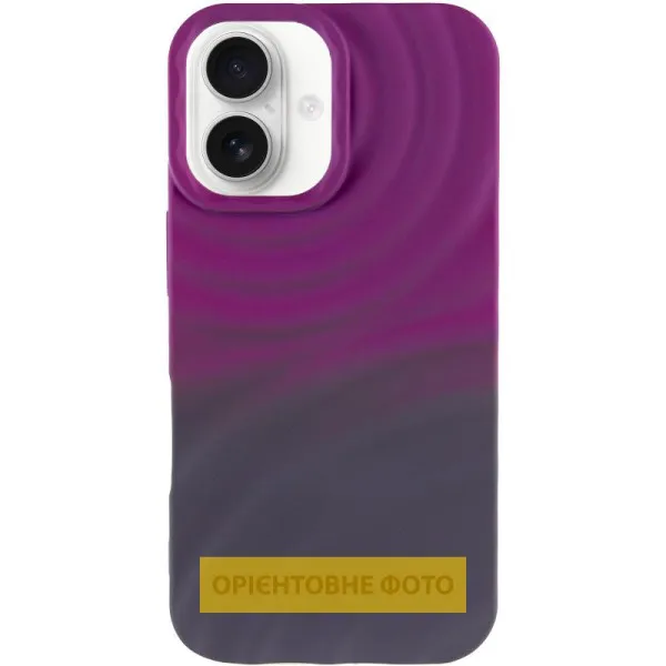 Чехол TPU ColorWave для Apple iPhone 16 (6.1") — Фиолетовый — фото 2 Чехол TPU ColorWave для Apple iPhone 16 (6.1") — Фиолетовый — фото 2
