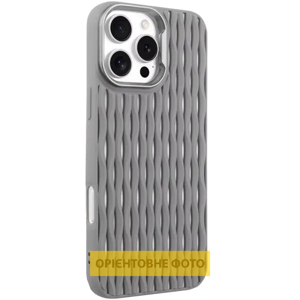 Чехол TPU Ribbio для Apple iPhone 16 (6.1") — Серый — фото 1 Чехол TPU Ribbio для Apple iPhone 16 (6.1") — Серый — фото 1