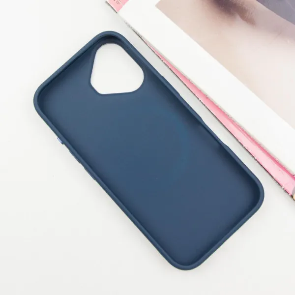 TPU чохол Bonbon Metal Style with Magnetic Fit для Apple iPhone 16 (6.1") — Синій — фото 2 TPU чохол Bonbon Metal Style with Magnetic Fit для Apple iPhone 16 (6.1") — Синій — фото 2