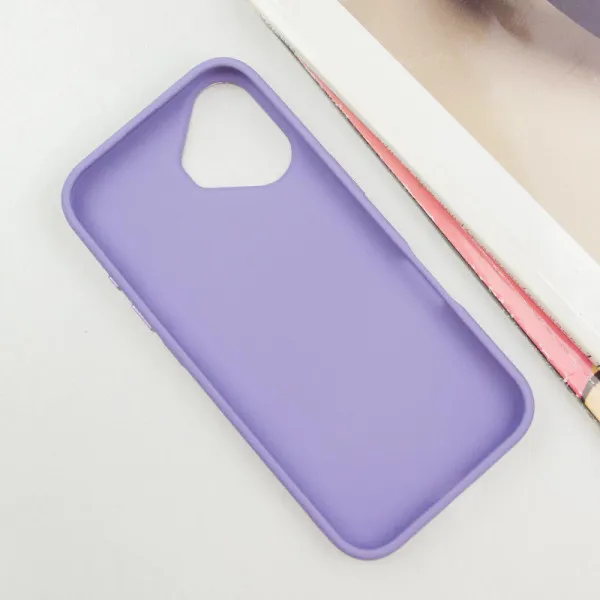TPU чехол Bonbon Metal Style with Magnetic Fit для Apple iPhone 16 (6.1") — Сиреневый — фото 2 TPU чехол Bonbon Metal Style with Magnetic Fit для Apple iPhone 16 (6.1") — Сиреневый — фото 2