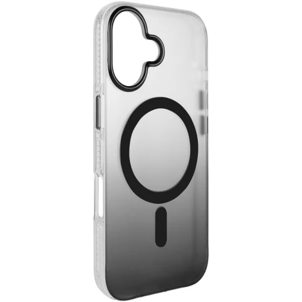 Чохол TPU+PC Phantom with Magnetic Fit для Apple iPhone 16 (6.1") — Чорний — фото 1 Чохол TPU+PC Phantom with Magnetic Fit для Apple iPhone 16 (6.1") — Чорний — фото 1