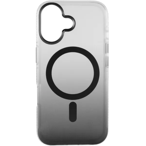 Чохол TPU+PC Phantom with Magnetic Fit для Apple iPhone 16 (6.1") — Чорний — фото 2 Чохол TPU+PC Phantom with Magnetic Fit для Apple iPhone 16 (6.1") — Чорний — фото 2