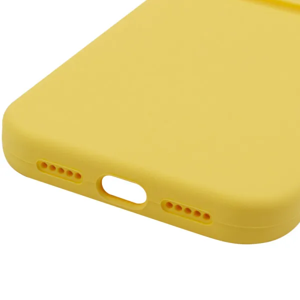 Чехол Silk Full Camera Protective (AA) NO LOGO для Apple iPhone 16 (6.1") — Желтый — фото 5 Чехол Silk Full Camera Protective (AA) NO LOGO для Apple iPhone 16 (6.1") — Желтый — фото 5