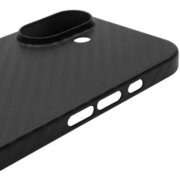 Чохол Getman Carbon Ultra Slim для Apple iPhone 16 (6.1") — Чорний — фото 2 Чохол Getman Carbon Ultra Slim для Apple iPhone 16 (6.1") — Чорний — фото 2