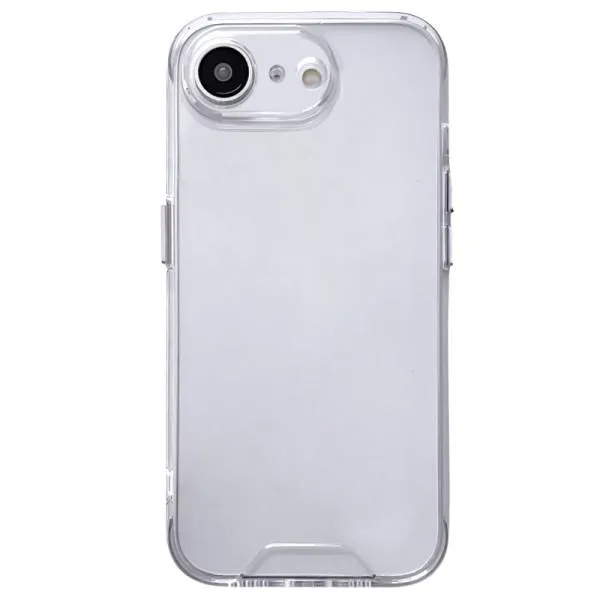 Чехол TPU Space Case transparent для Apple iPhone 16e / 17e (6.1") — Прозрачный — фото 1 Чехол TPU Space Case transparent для Apple iPhone 16e / 17e (6.1") — Прозрачный — фото 1