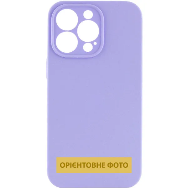 Чехол Silk Full Camera Protective (AA) NO LOGO для Apple iPhone 16e / 17e (6.1") — Сиреневый Чехол Silk Full Camera Protective (AA) NO LOGO для Apple iPhone 16e / 17e (6.1") — Сиреневый