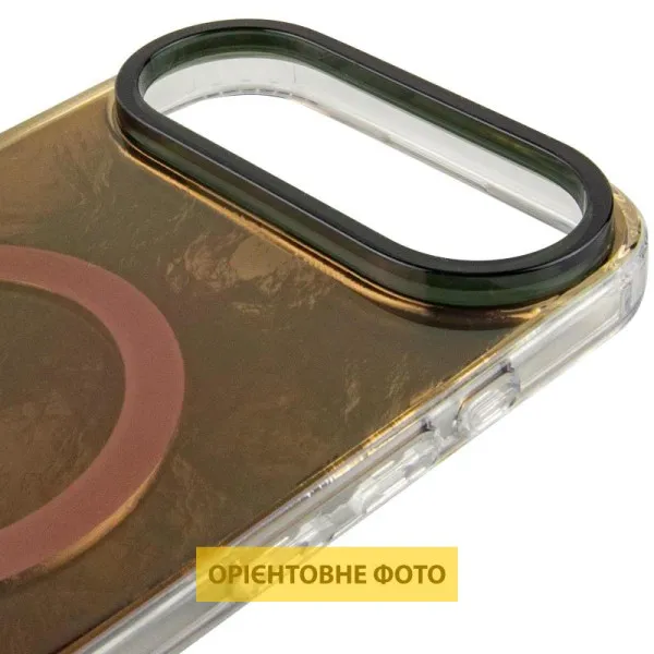 Чехол TPU Shiny Mountain Magnetic Fit для Apple iPhone 17 Air (6.5") — Коричневый — фото 1 Чехол TPU Shiny Mountain Magnetic Fit для Apple iPhone 17 Air (6.5") — Коричневый — фото 1
