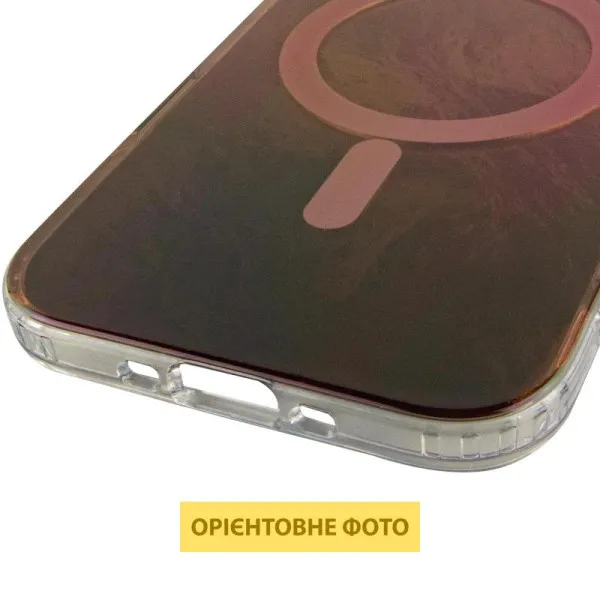 Чехол TPU Shiny Mountain Magnetic Fit для Apple iPhone 17 Air (6.5") — Коричневый — фото 2 Чехол TPU Shiny Mountain Magnetic Fit для Apple iPhone 17 Air (6.5") — Коричневый — фото 2