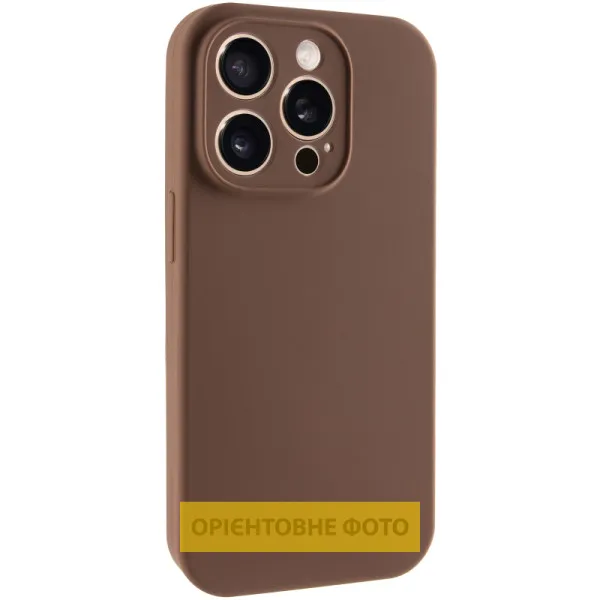 Чохол Silk Full Camera Protective (AA) NO LOGO для Apple iPhone 17 Air (6.5") — Коричневий Чохол Silk Full Camera Protective (AA) NO LOGO для Apple iPhone 17 Air (6.5") — Коричневий